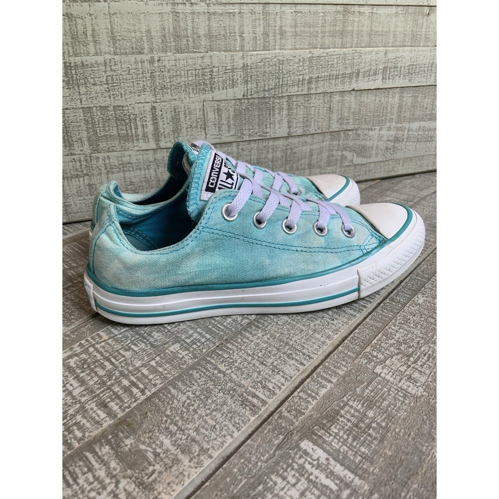 Converse Chuck Taylor All Star Sneakers Light Teal Blue Women Size 6 Shoes Teal